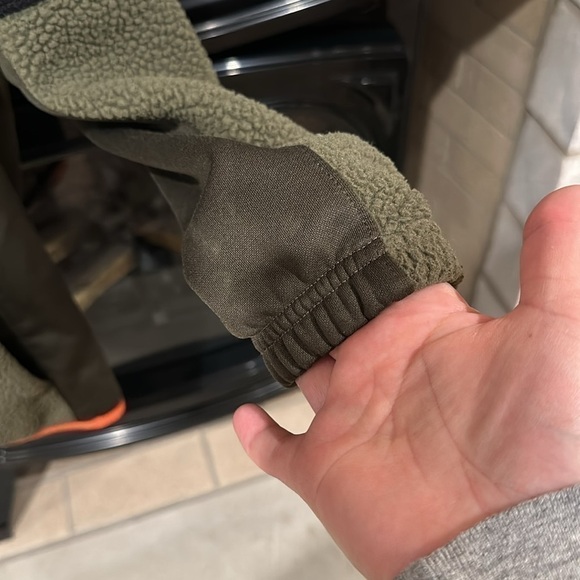 Old Navy Active boys fleece/sherpa zipper jacket size L (10-12) - Picture 6 of 8